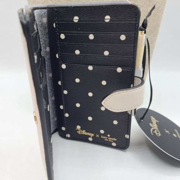 Kate Spade Disney NY Minnie Medium Bifold Wallet NWT! NEW! - Picture 5 of 12